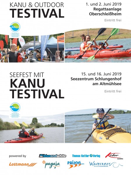 01.06.- 02.06.2019 beim Kanu Testival München / Testevent Lettmann