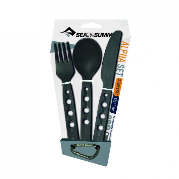 Alphaset Cutlery Set 3-teiliges Besteckset